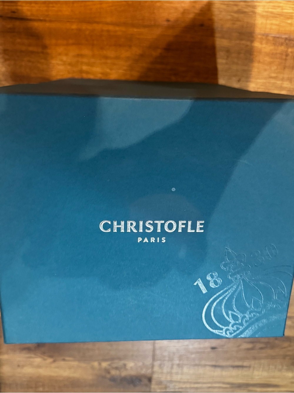 Christofle White Mood Brochure with Silver Accents